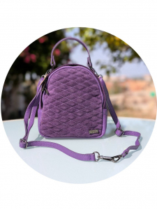РАСПРОДАЖА Сумка - рюкзак AB.Z · Pelle · mochila 421 (650) LILA В НАЛИЧИИ В РОССИИ