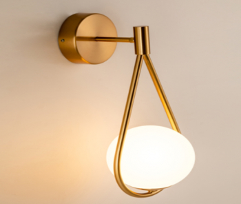 299-228 Бра диам 20 см, выс. 40 см (х1)Стекло+метал