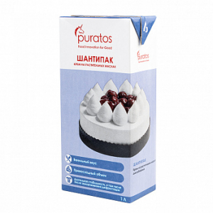 Сливки растительные Шантипак 1 л