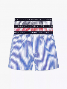 Tommy Logo Woven Boxer 3-Pack