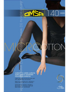Колготки женские Micro Cotton 140 XL Omsa Дроп