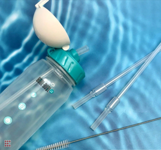 Набор аксессуаров «Drinking set», 2 трубочки + щеточка