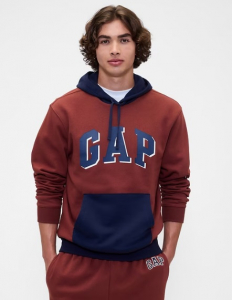 Relaxed Gap Logo Colorblock Hoodie