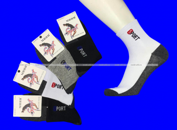 МИНИ носки мужские укороченные SPORT арт. MYD 01