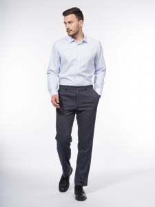Рубашка slim из хлопка non iron