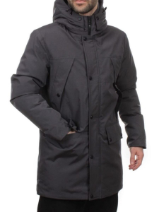 8893 DK. GRAY Куртка мужская зимняя облегченная (130 гр. холлофайбер)