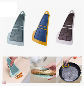 VETTA Скребок-щётка термопластичная резина, 16х9,5 см, 3 цвета