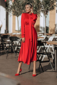 платье 
 110.203-красный