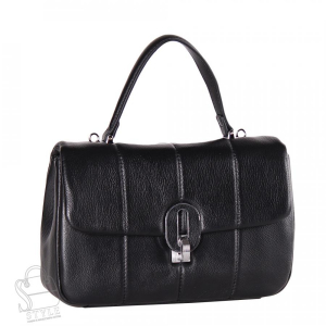 Сумка женская кожаная 1551Y black Polina&Eiterou/50
