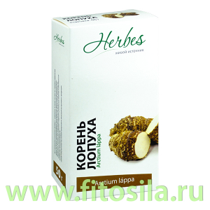 Лопух корень 50 гр БАД Herbes