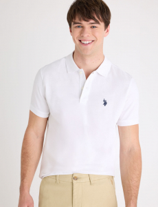 SLIM FIT SOLID PIQUE POLO SHIRT