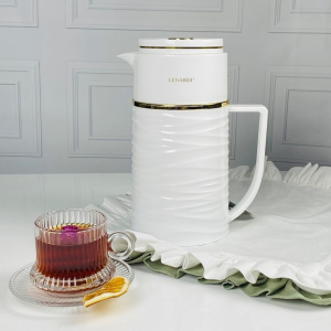 162-007 Термос 1000мл в под.уп.(х12)Пластик,стекло