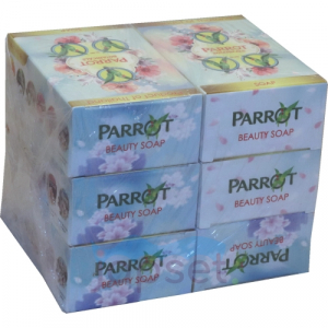 Parrot Botanicals Soap Frangipani Fragrance Туалетное мыло с ароматом цветка франжипани, групповая упаковка, 6 х 60 гр