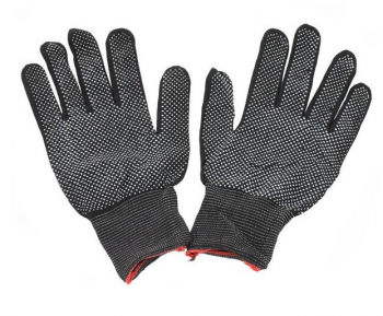 Перчатки нейлон серые 12п+РОЗ.САЛ