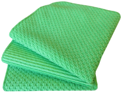 Полотенце для кухни "Букле" (зеленое) 40*60