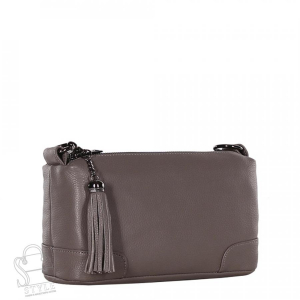 Сумка женская кожаная 5555VG l.gray Vitelli Grassi