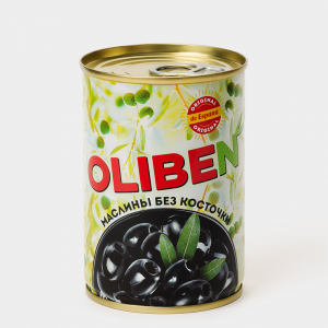 «OLIBEN», маслины без косточки, 290 мл