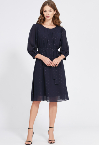 Платье Bazalini 4824 т.синий