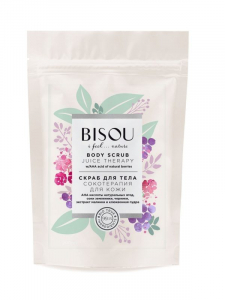 Скраб для тела BISOU Сокотерапия ана кислоты ягод 200г