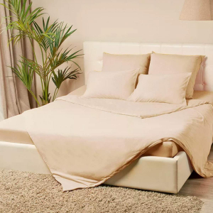 Пододеяльник трикотаж беж