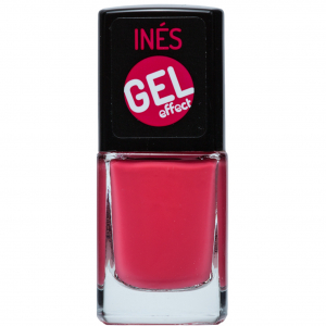 Лак для ногтей Gel Effect Ines красный тон 3 гель эффект