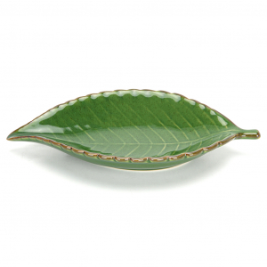 Блюдо сервировочное, 26,5 х 14 х 4 см, керамическое Green