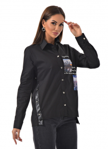 Женская рубашка с принтом Sogo