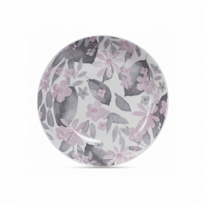 Тарелка суповая BLOOMING розовая 20см