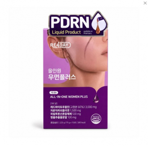 Женский комплекс красоты с PDRN, коллагеном и гиалуроновой кислотой (225г, 15х15г) RE4DAY PDRN ALL-IN-ONE WOMEN PLUS (225g, 15ea×15g)