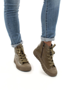 04-YSN2285-4 SWAMP Ботинки женские зимние (натуральная и искусственная кожа, шерсть)