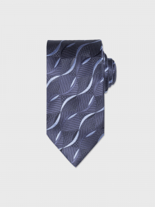 Галстук с абстрактным узором