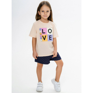 Комплект футболка кулирка и шорты футер 7360900102