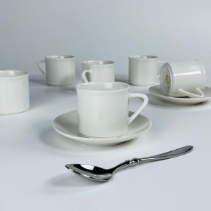 181-238 Кофейный набор 12пр.100мл в под.уп.(х12)Фарфор