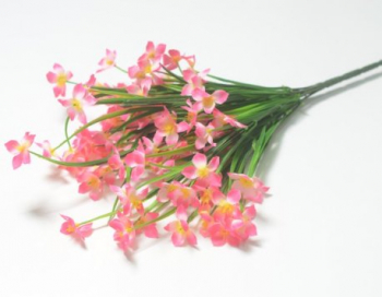 Искусственные цветы, Ветка в букете с мелкими цветами 11 веток (1010237)
