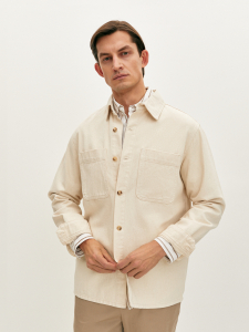 Куртка-рубашка из хлопка