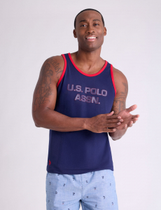 U.S. POLO ASSN. WORDMARK JERSEY TANK