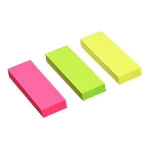 Закладки с клеевым краем бумажные 25x75 мм, ErichKrause 