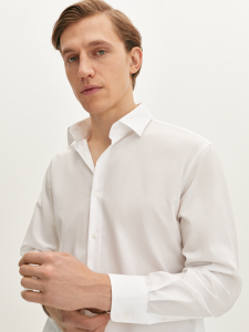 Рубашка из хлопка белая