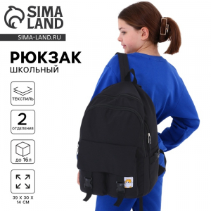 Рюкзак школьный 39?30?14 см «Милый кот»