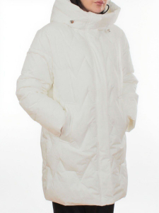 2404 WHITE Куртка зимняя женская (200 гр. холлофайбер)
