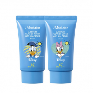 [Истекающий срок годности] Солнцезащитный крем JMsolution x Disney охлаждающий - Edelweiss Glacier Water Alps Sun Сream Snow SPF 50+ PA++++, 50 мл