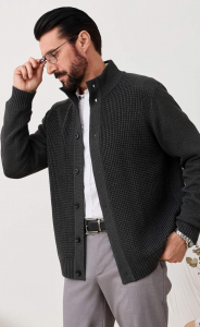 Кардиган F521-1555 d.grey