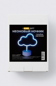 Неоновый LED ночник настольный 