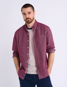 LONG SLEEVE BRUSHED OXFORD SHIRT WITH POCKET