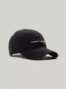 Embroidered Tommy Logo Baseball Cap