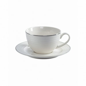 Чайная пара FIESTA белый 220мл