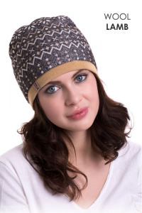 Шапочка с манжетом СКАНДИ