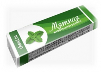 Жевательная резинка Мята 20шт