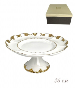 666-359 Тортовница 26 см на ножке  АЗАЗЕЛЬ в под.уп.(х6)