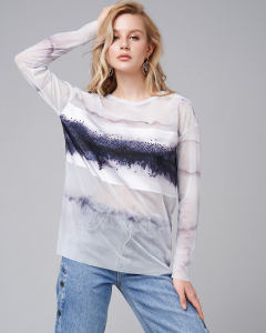 Лонгслив из сетки 457.3.7